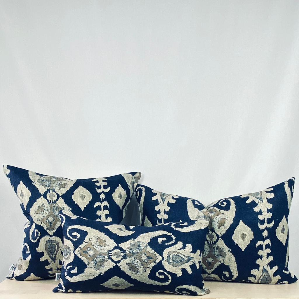 Furn Jim Thompson Cushion - Blue TRIBE