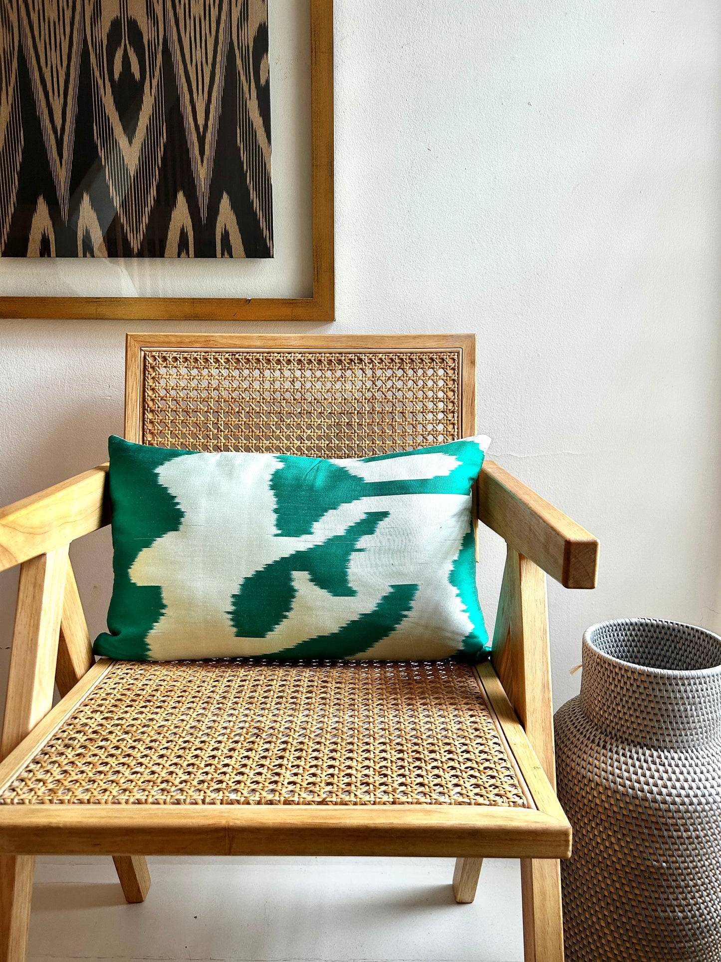 19x11 Uzbek Silk Cushion Covers