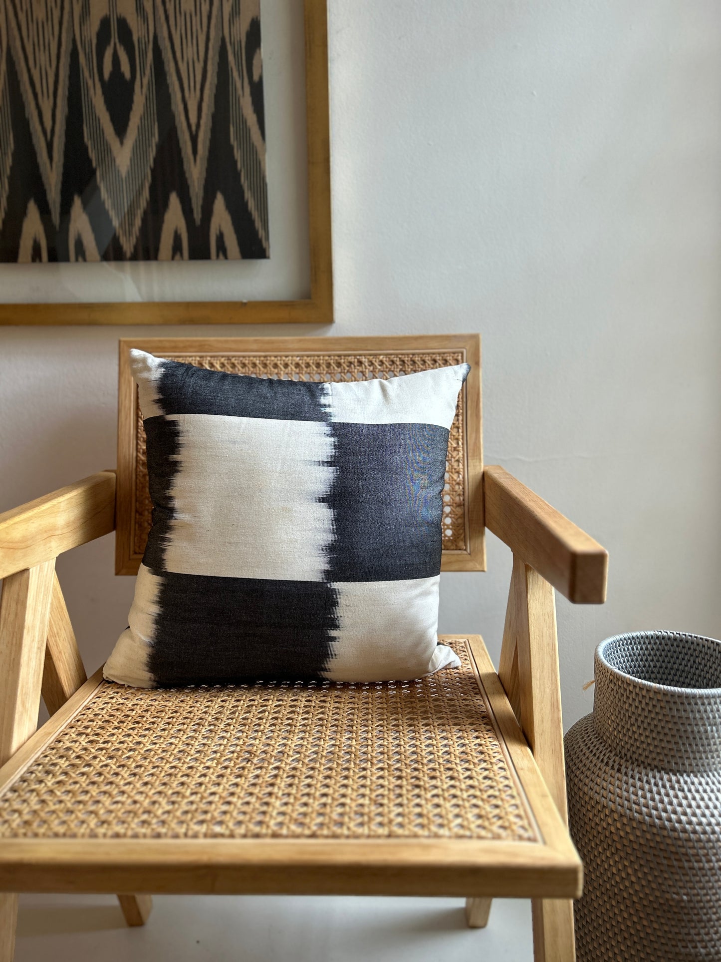 16x16 Uzbek Silk Cushion Covers