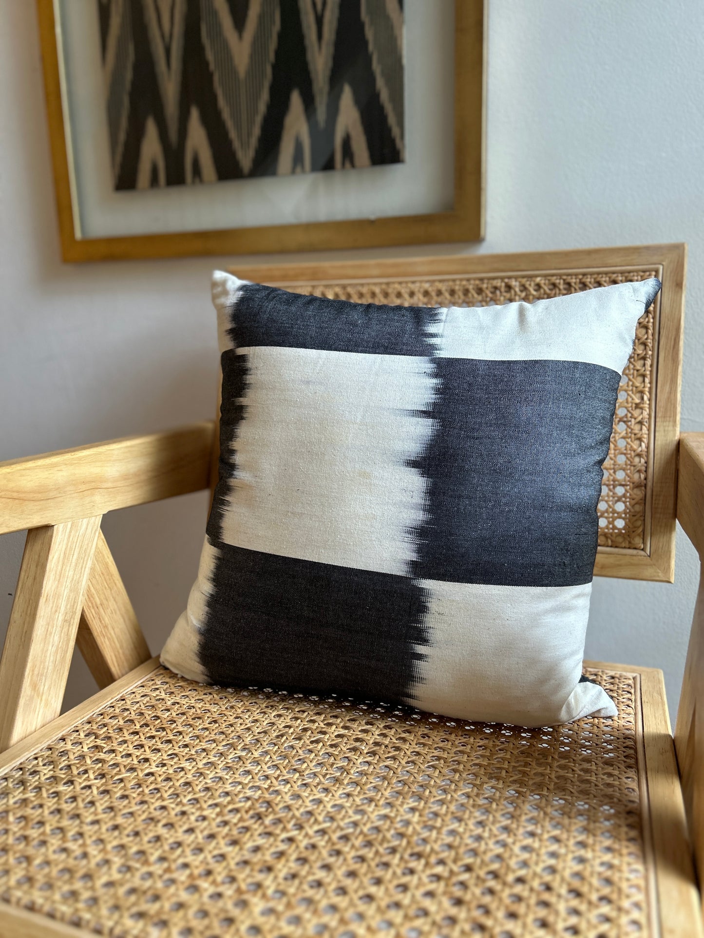 16x16 Uzbek Silk Cushion Covers