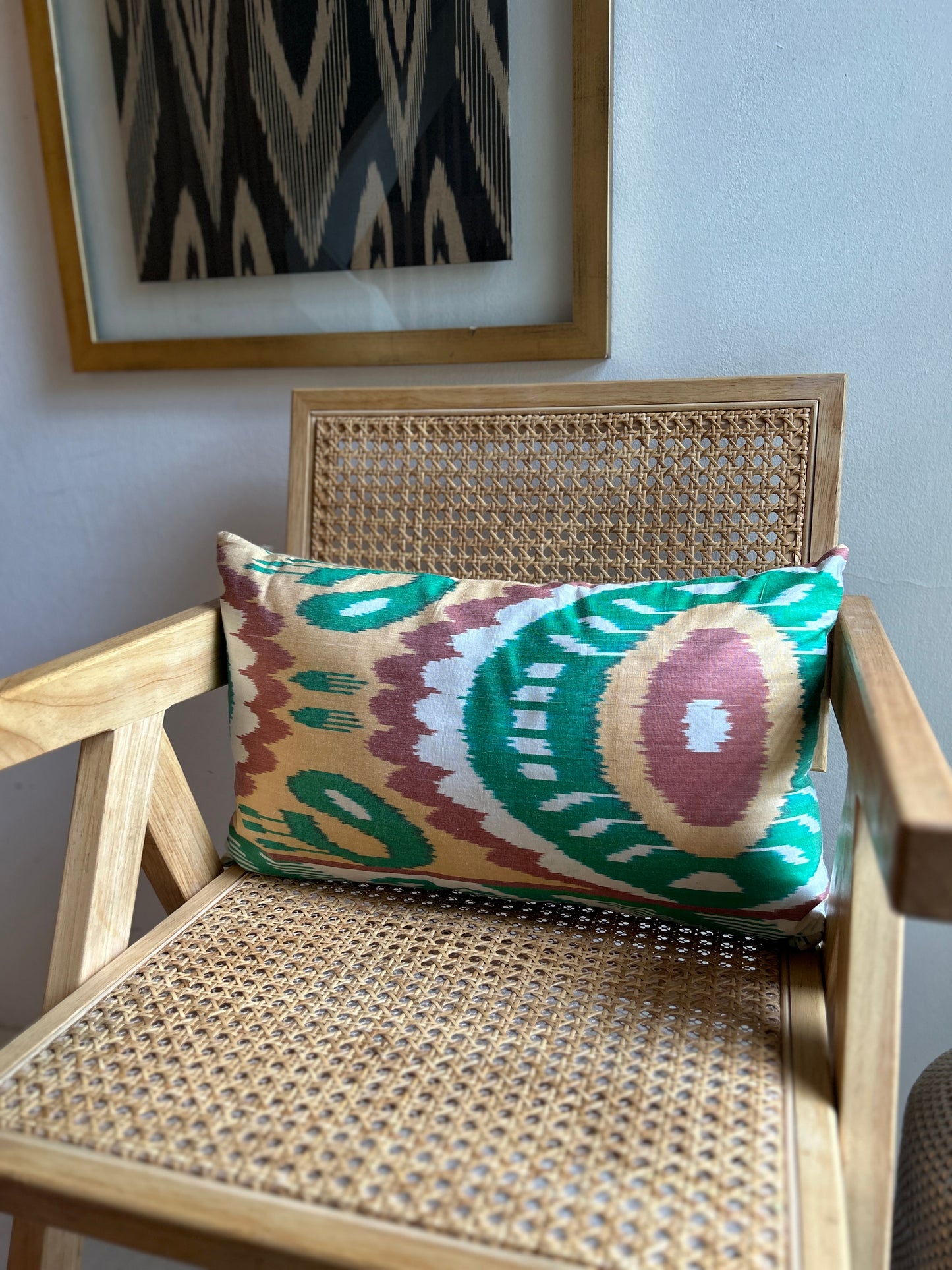 19x11 Uzbek Silk Cushion Covers