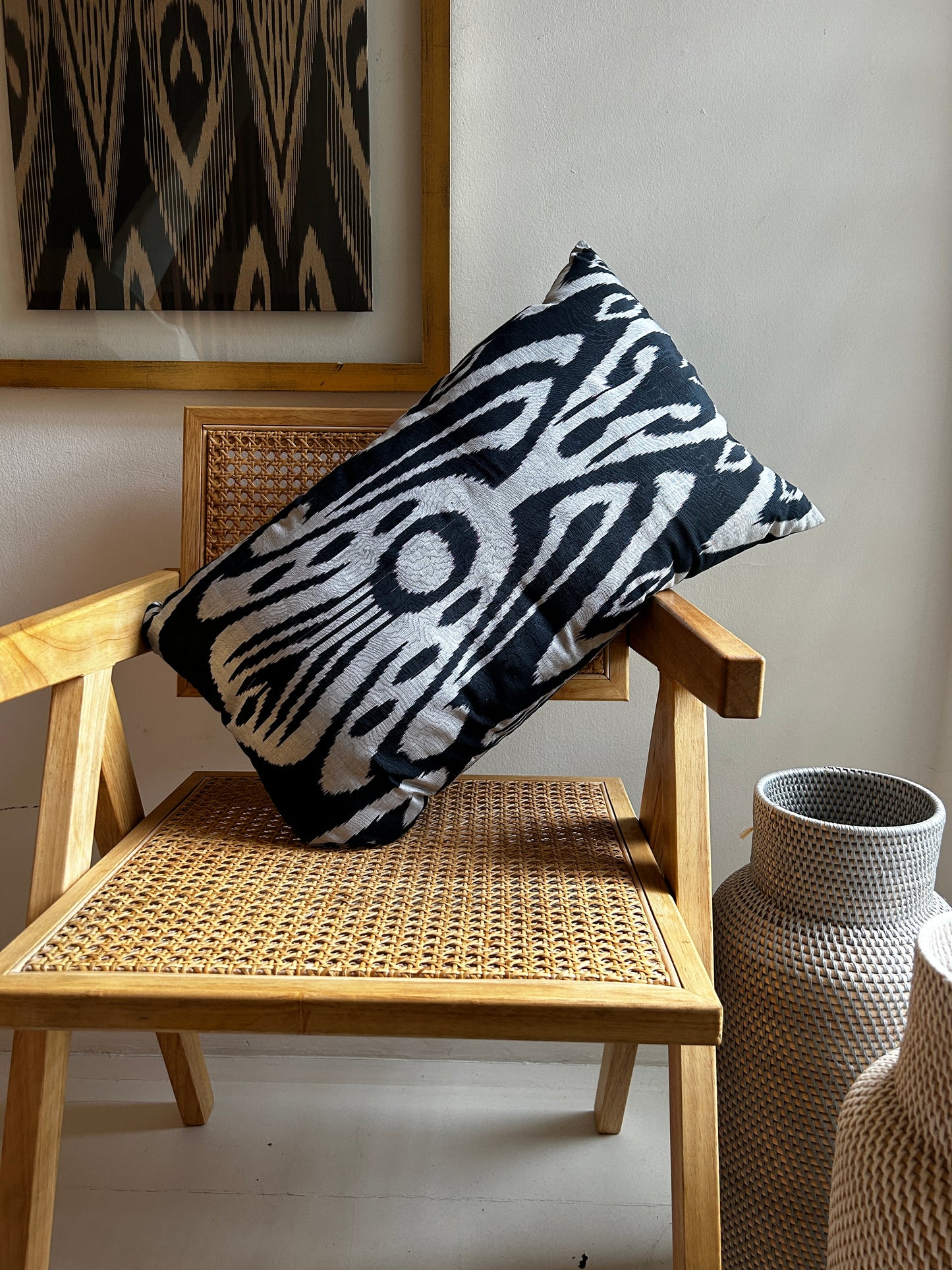 19x11 Uzbek Silk Cushion Covers