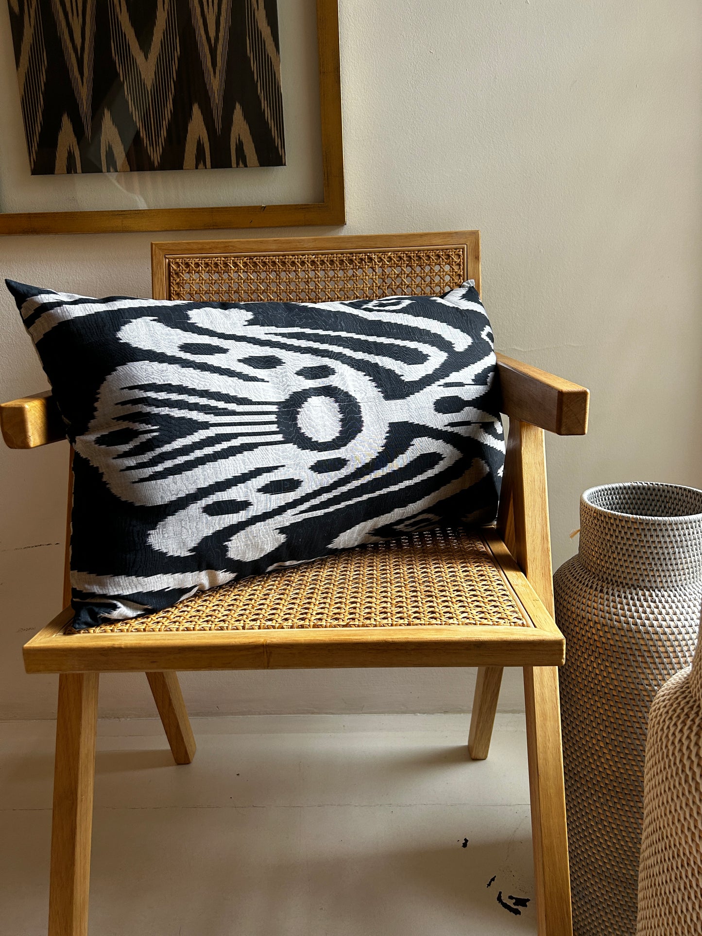 19x11 Uzbek Silk Cushion Covers
