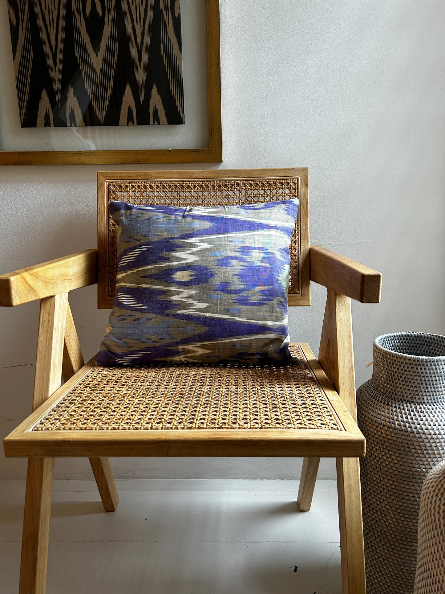 16 x 16 Uzbek Silk Cushion Covers