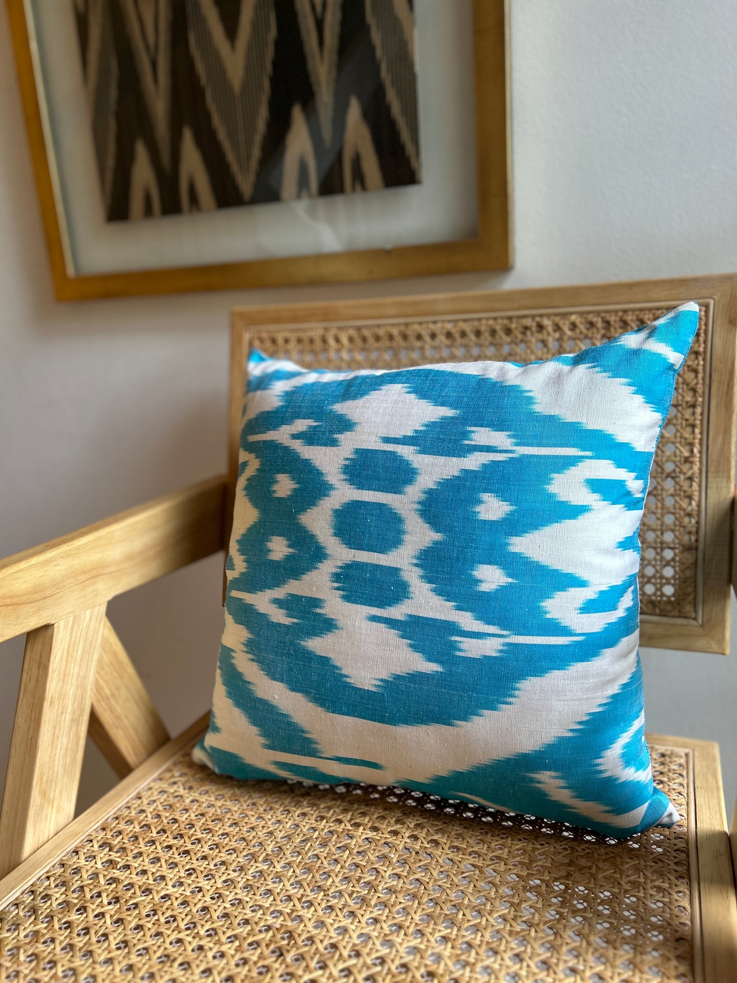 16 x 16 Uzbek Silk Cushion Covers