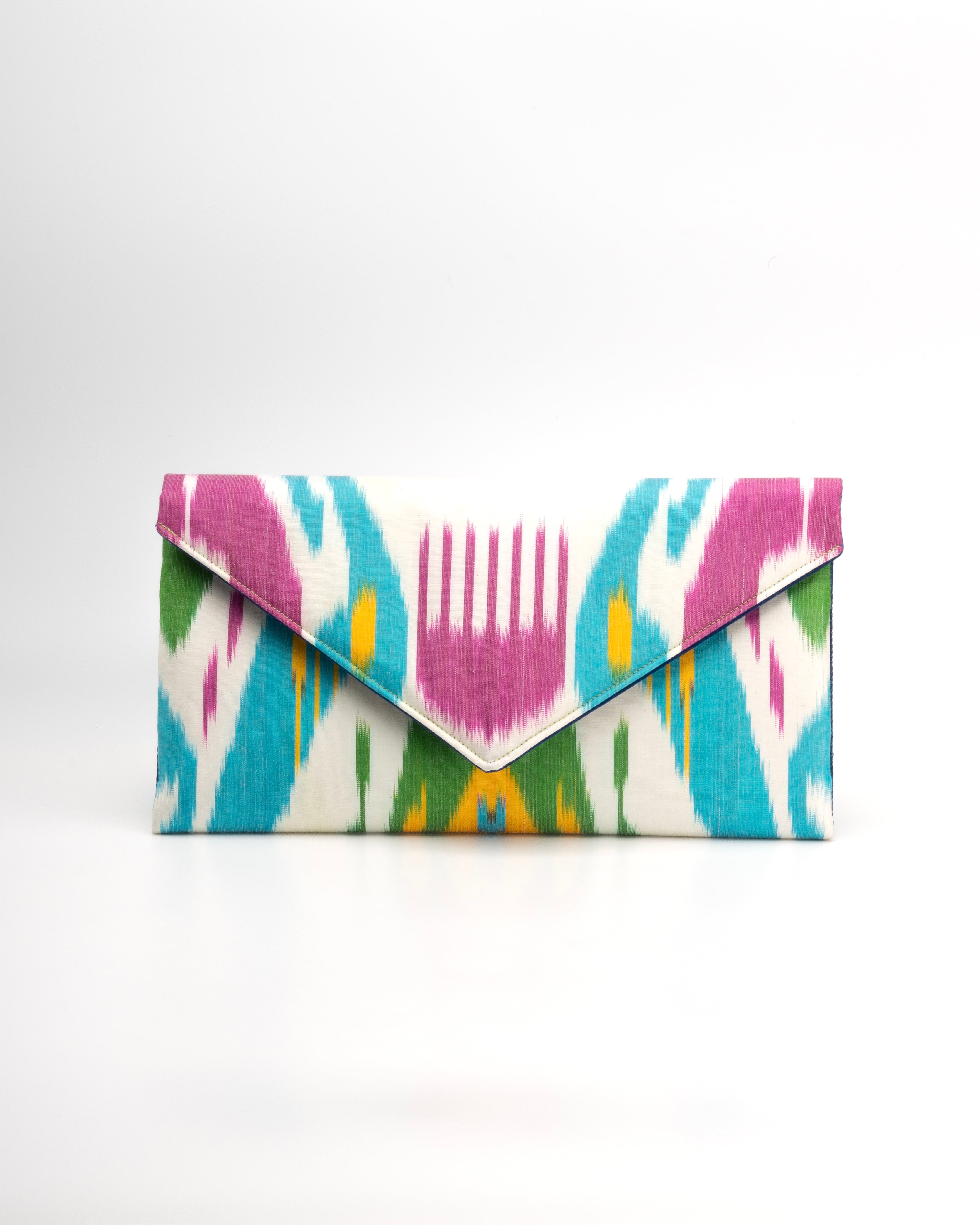 Every piece is unique through treads hand loomed by artisans in Central Asia by Frankitas