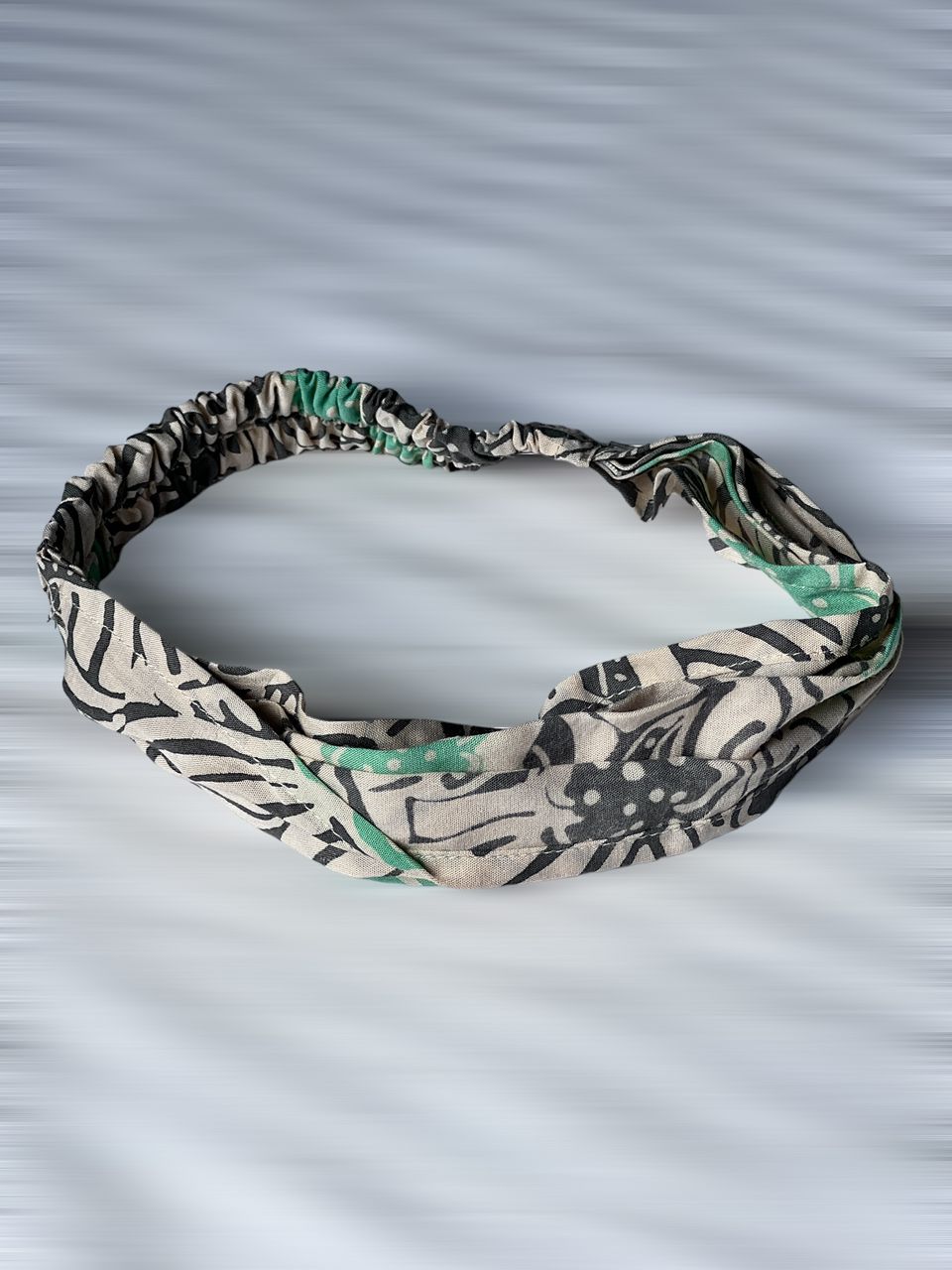 Batik Silk Crepe Headband