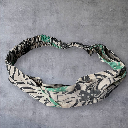 Batik Silk Crepe Headband