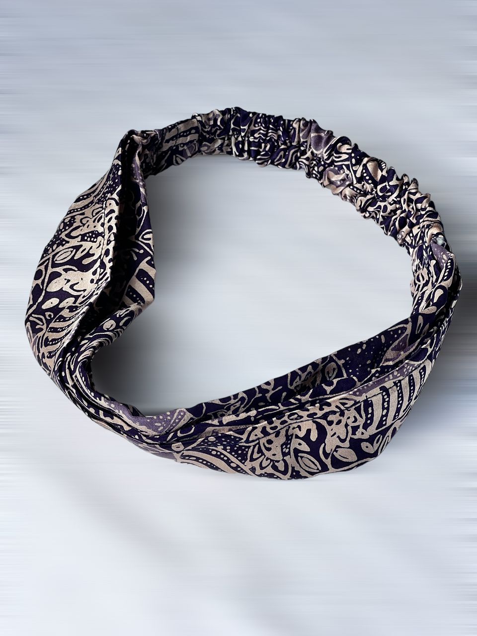 Batik Silk Crepe Headband