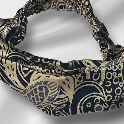 Batik Silk Crepe Headband