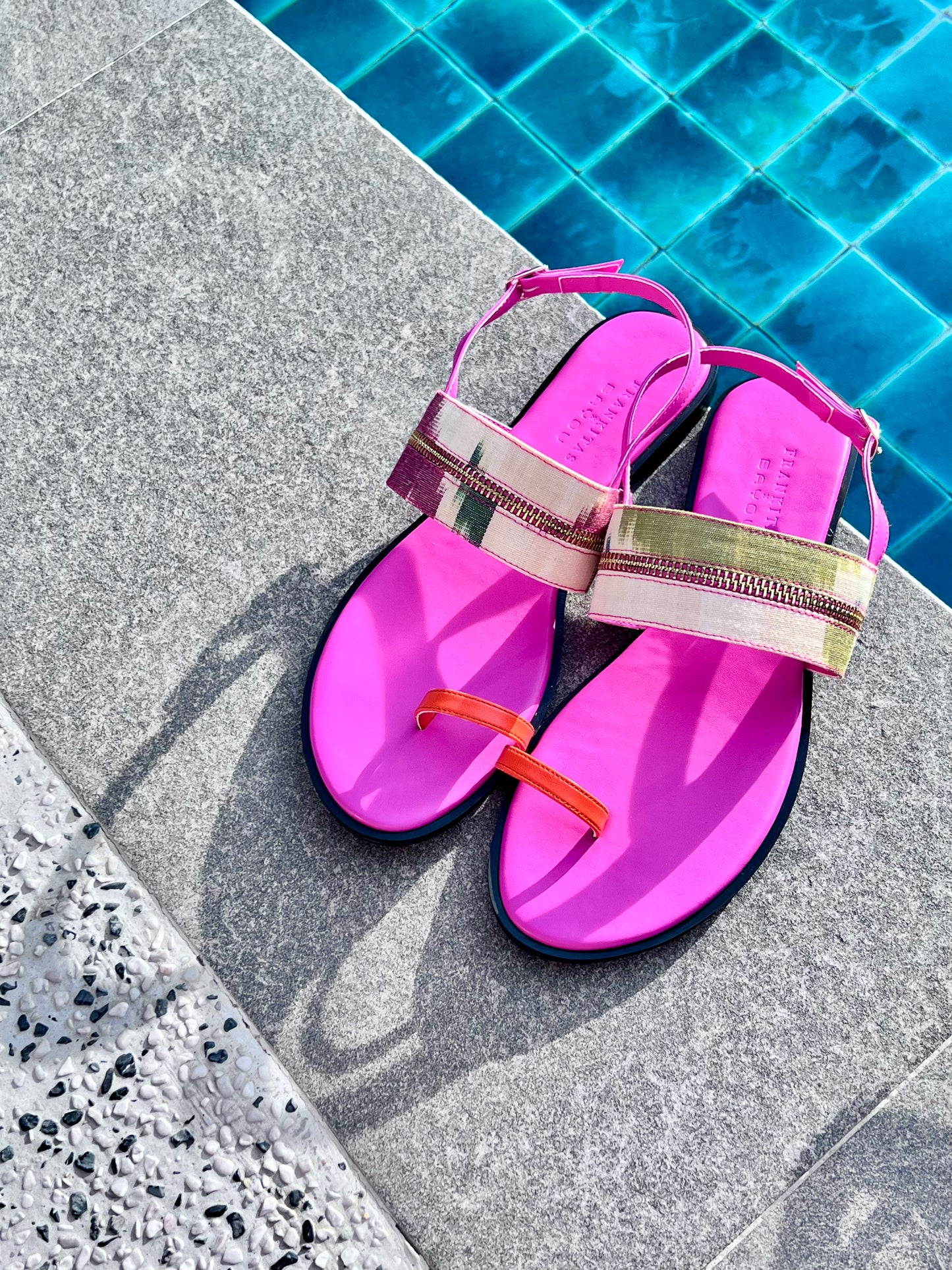Miya Ikat Sandals - Love Potion Pink